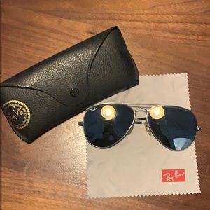 ray ban chrome